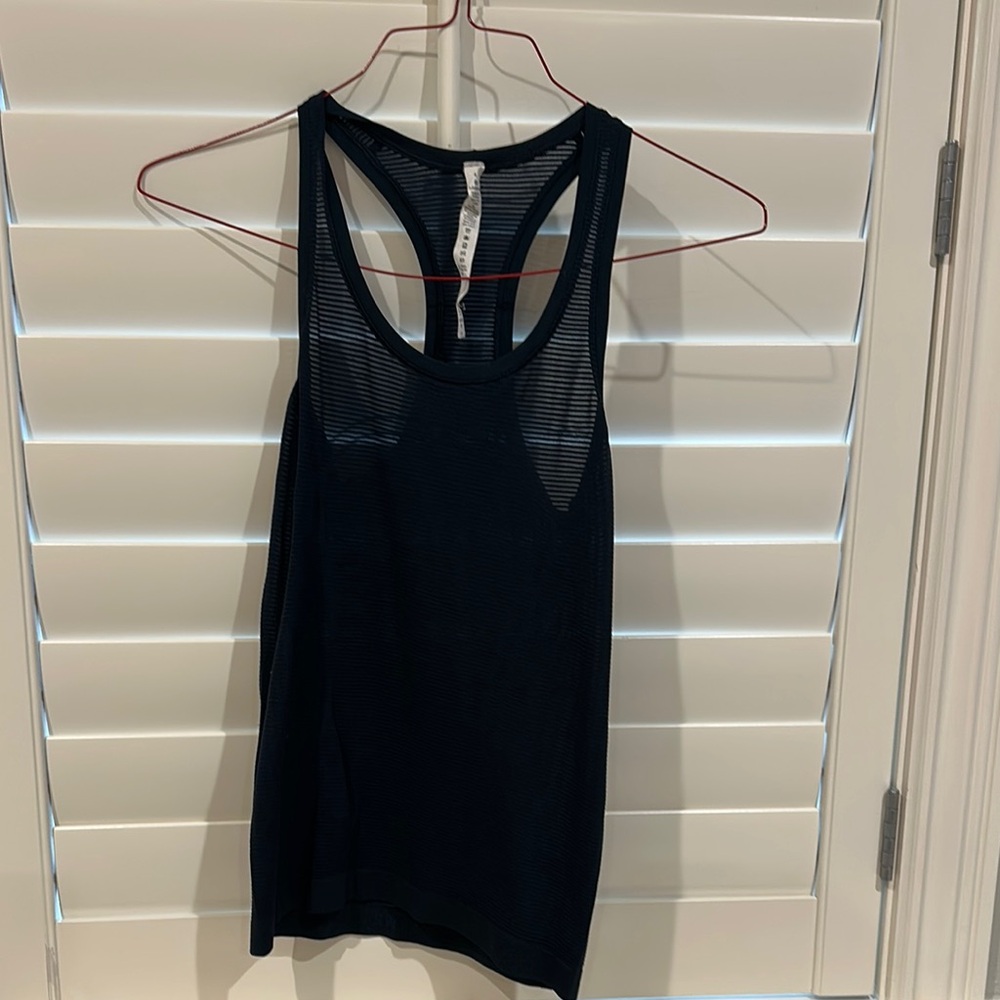 Navy Blue Tank Top